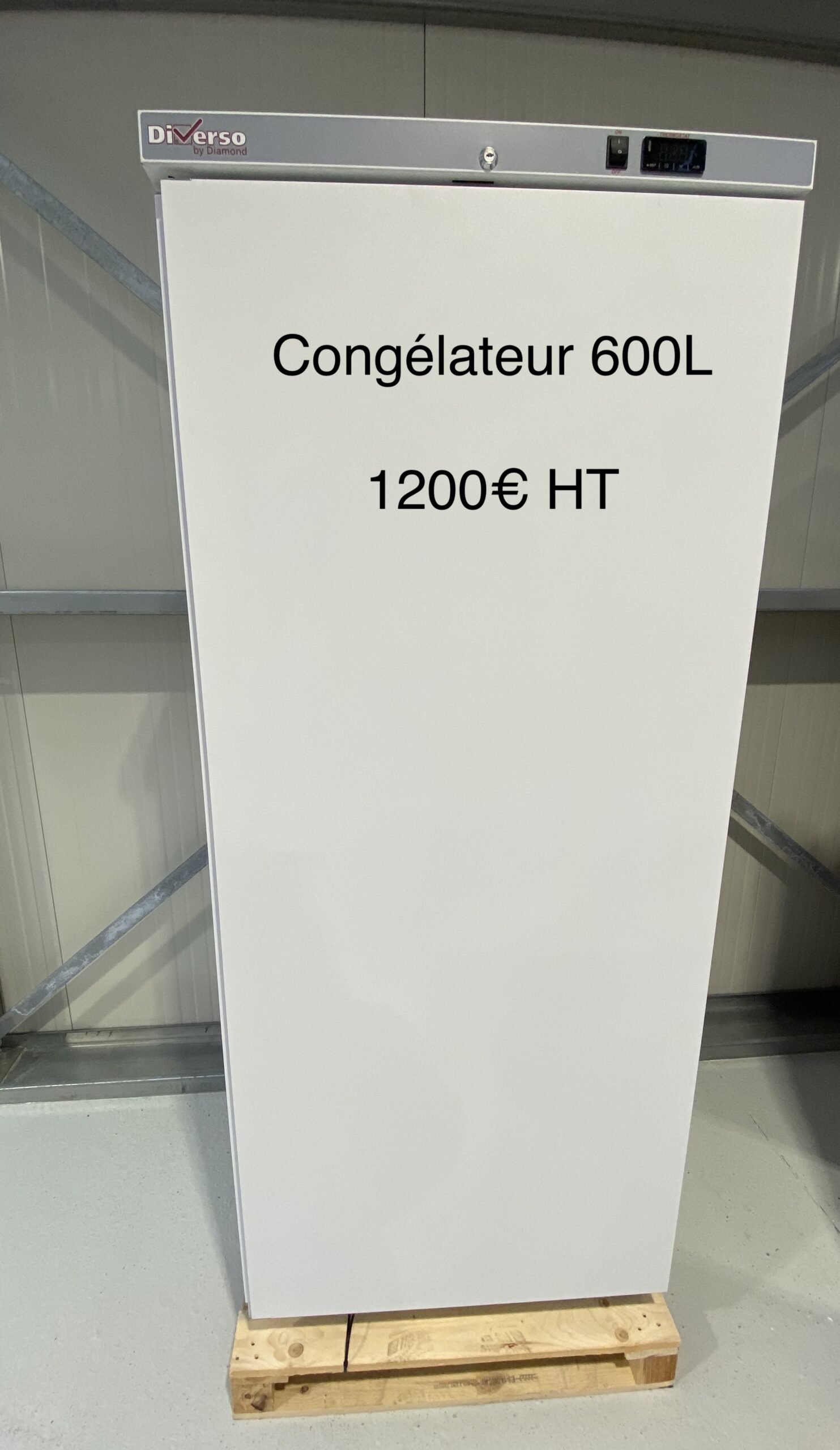 Armoire congélateur 600 Lit, Blanc KAVAN CHR