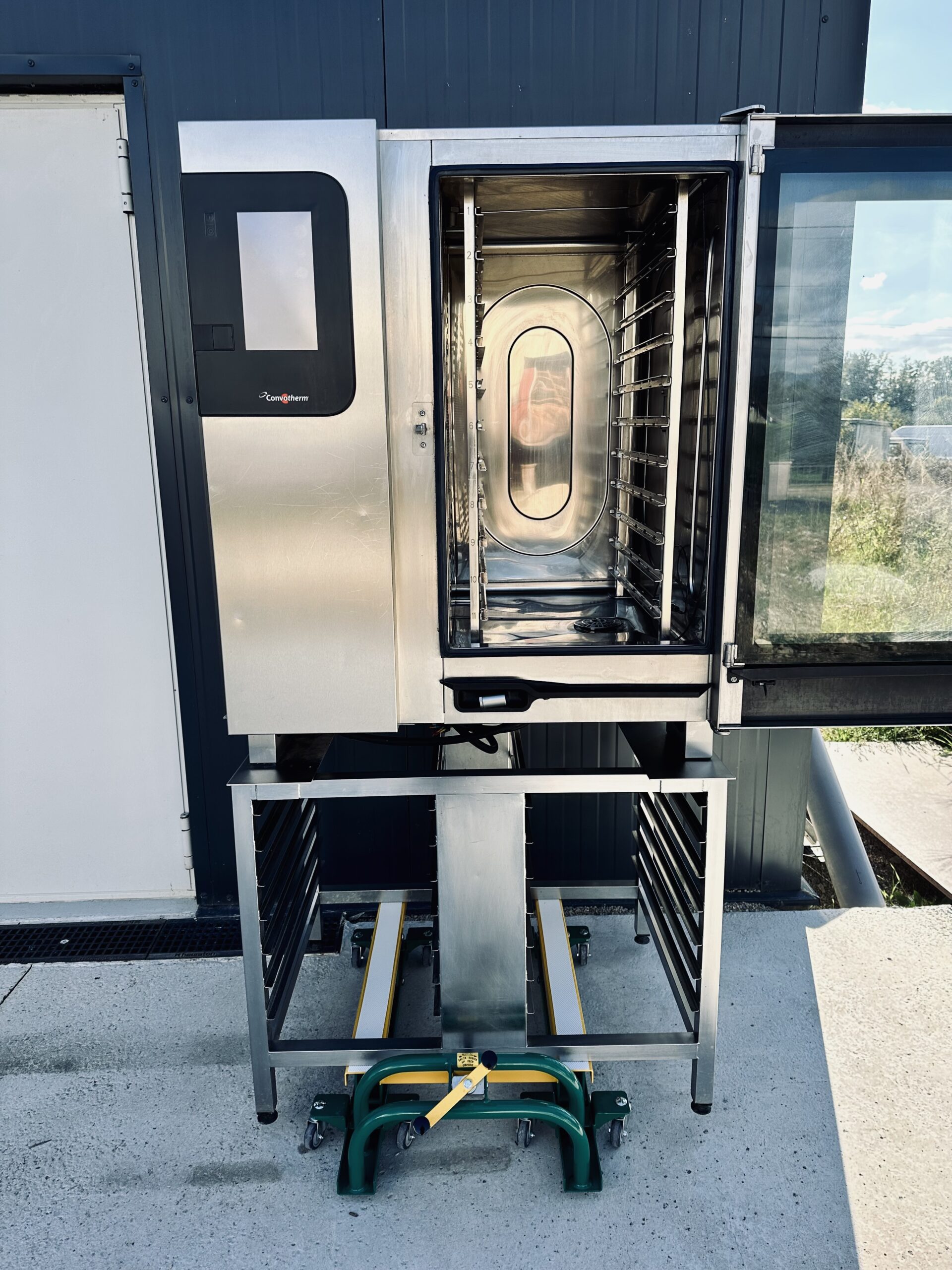 Four mixte Convotherm 10 niveaux avec chaudière et support - Prix TTC – Image 2