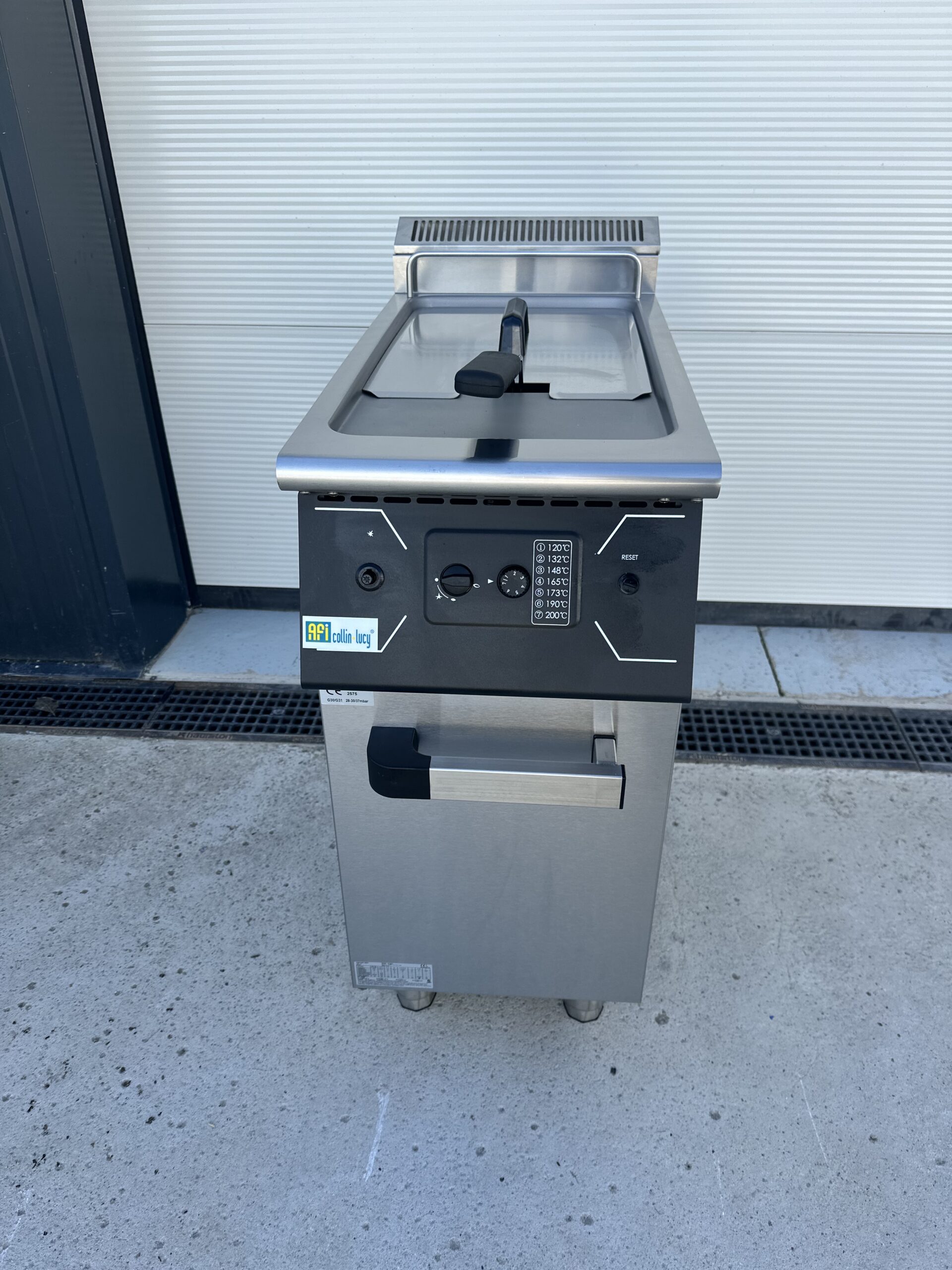 FRITEUSE SUR COFFRE GAZ - 20 L - 1Cuve