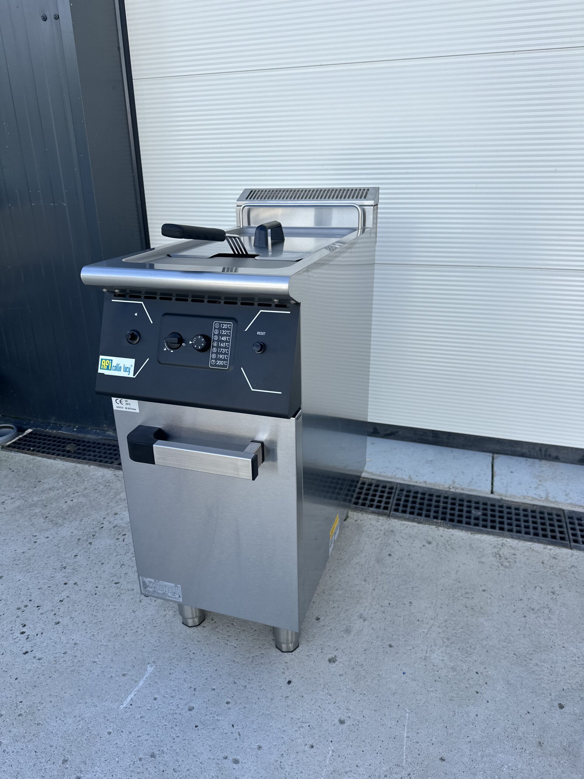 FRITEUSE SUR COFFRE GAZ - 20 L - 1Cuve – Image 3